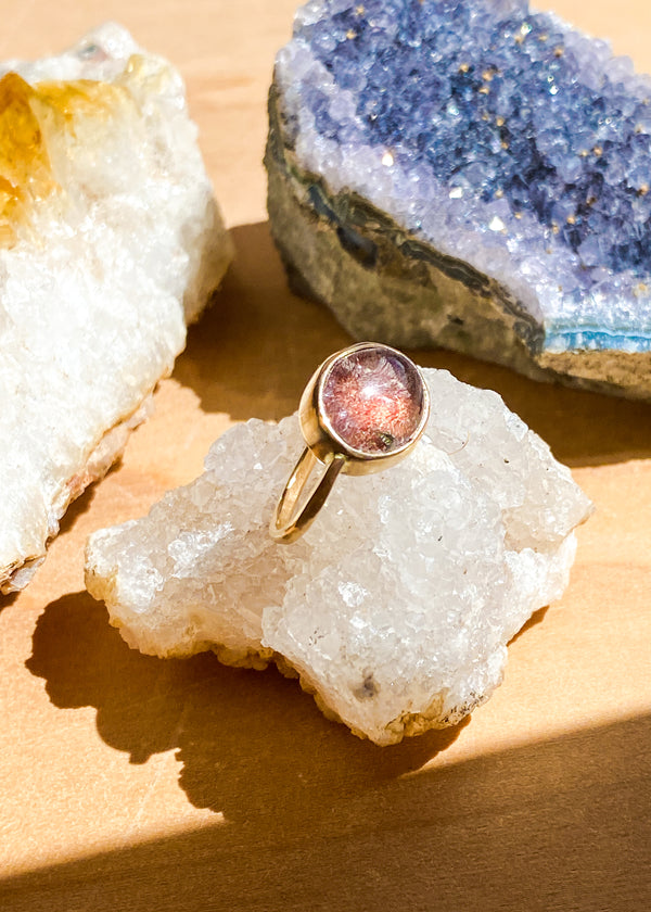 14k Lepidocrocite Ring