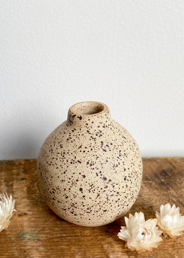 Speckled Earth Bud Vases