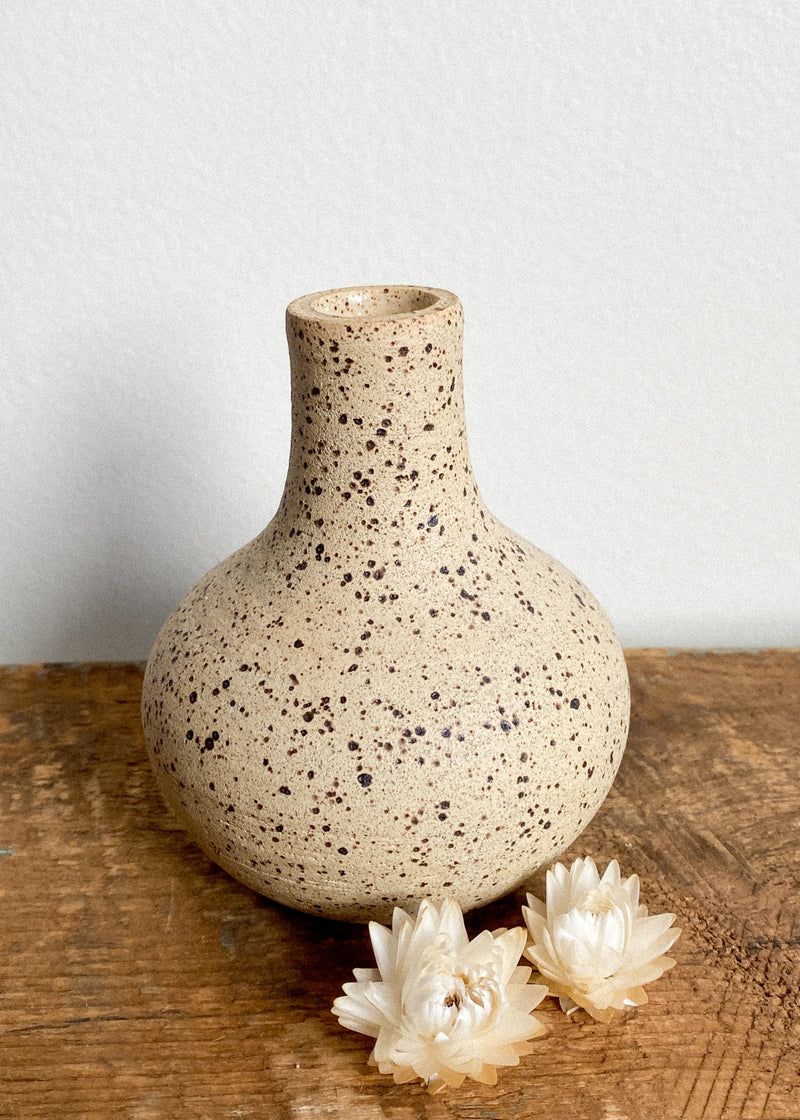 Speckled Earth Bud Vases