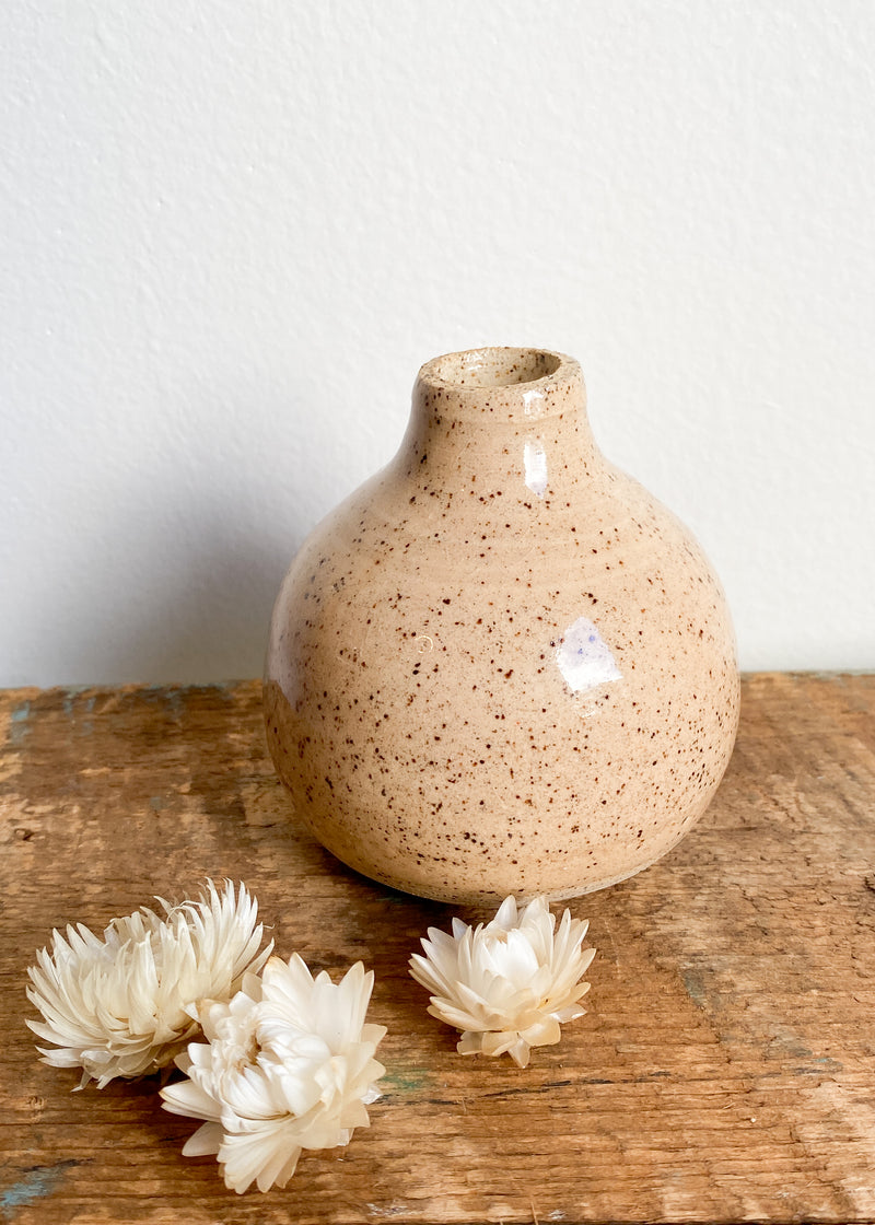 Speckled Earth Bud Vases