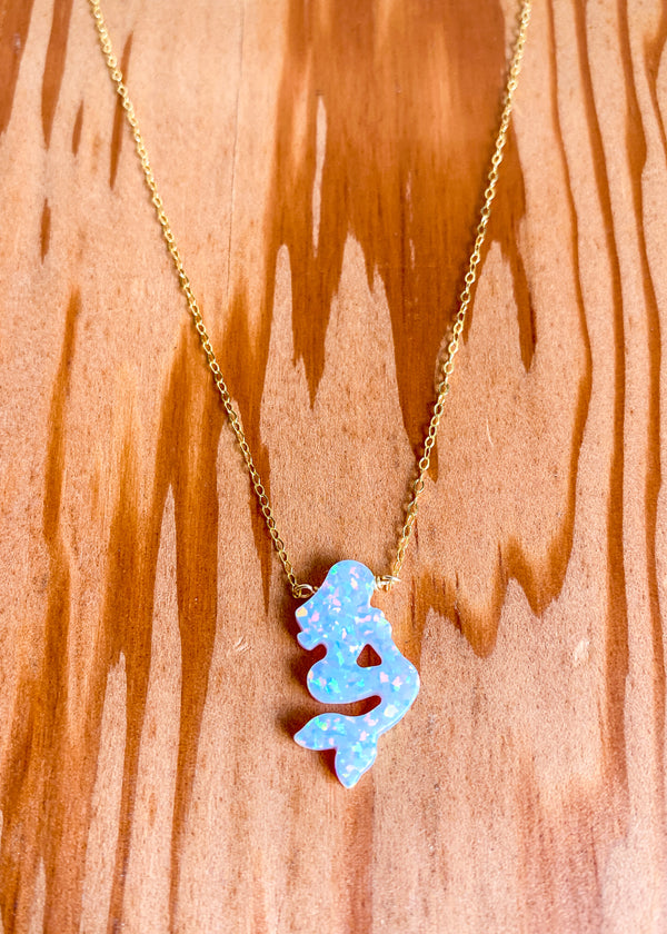 Mermaid Opal Necklace