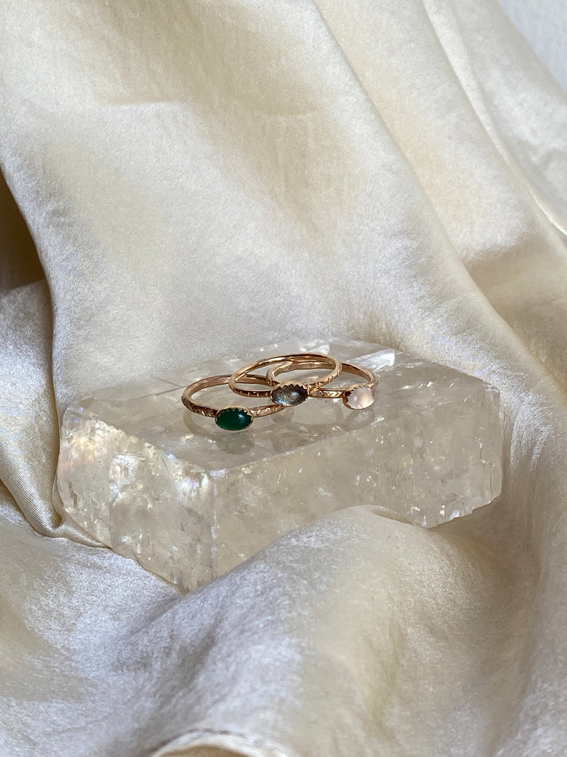 Oval Sparkler Ring