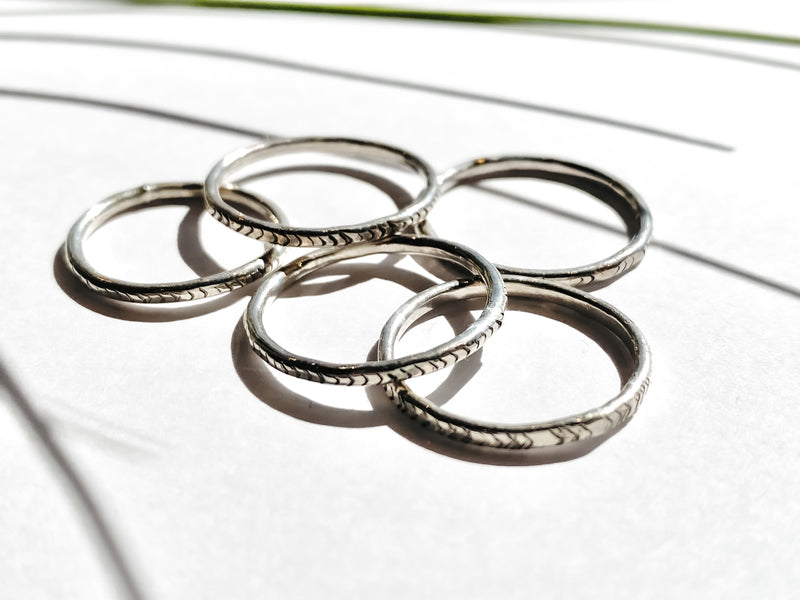 Arrow Stacking Ring – The Monarch Collective