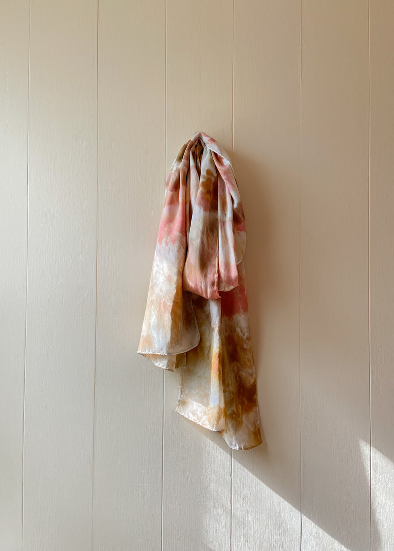 Silk Hand Dyed Scarves